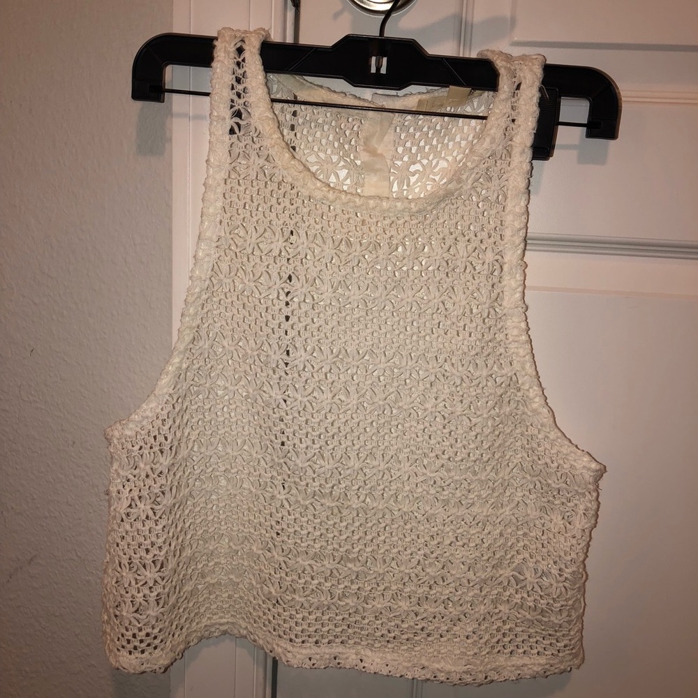 Handmade knit croptop! name brand!